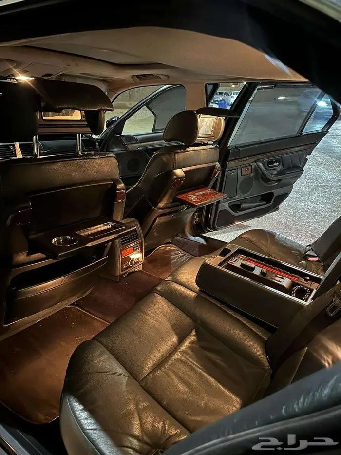 BMW E38 750 موديل 2000 فحص جديد ستماره توه منتهي تبهيت تنده 12