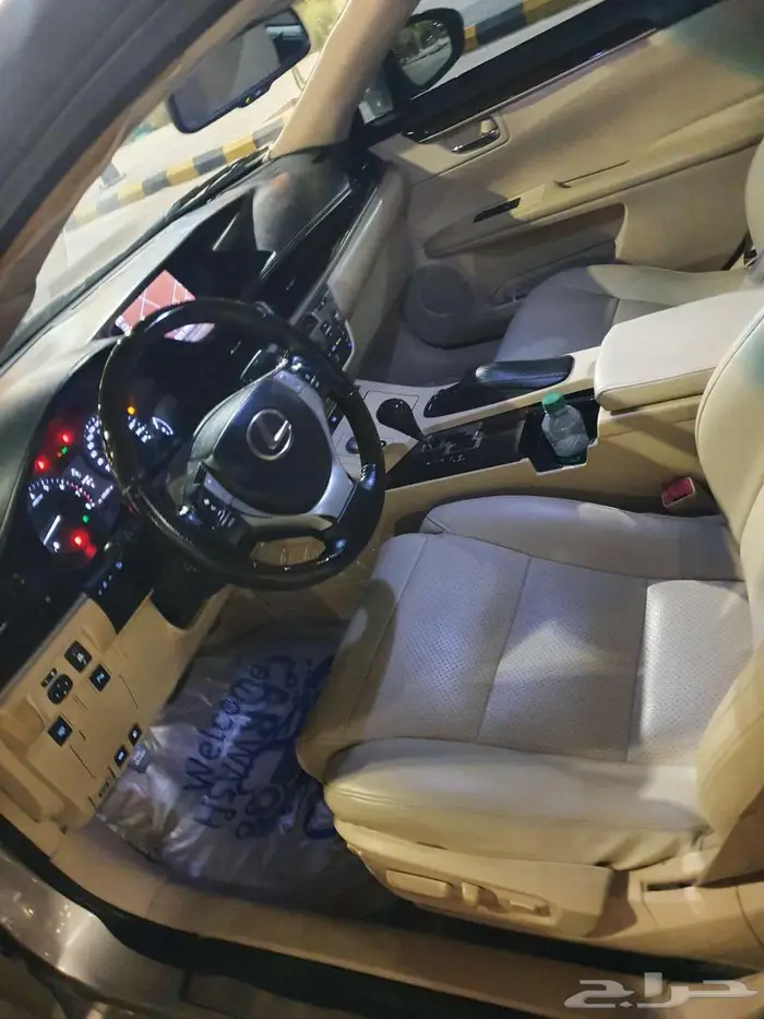 للبيع لكزس ES250 ذهبي 2013 14