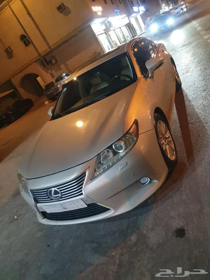 للبيع لكزس ES250 ذهبي 2013 11