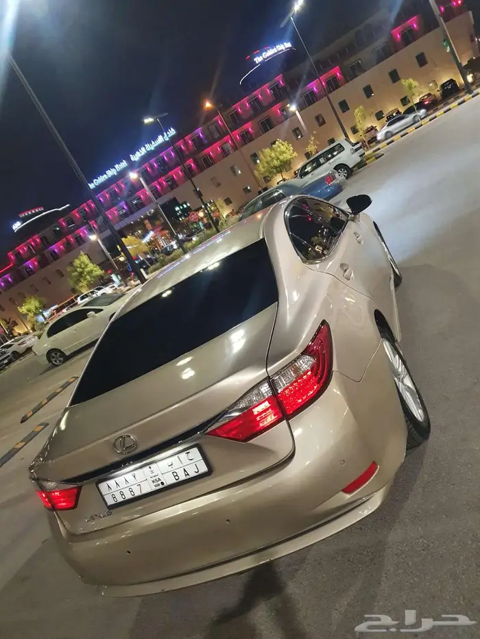 للبيع لكزس ES250 ذهبي 2013 3