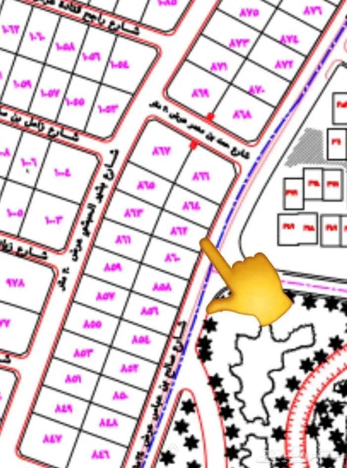 ارض سكنية بالمندسه شرقيه شارع 24م المطلوب 230 الف 2
