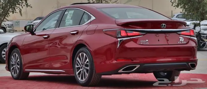 لكزس ES350 CA خليجي2024 لون احمر عرض خاص تأجير تمليك 6