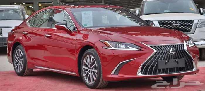 لكزس ES350 CA خليجي2024 لون احمر عرض خاص تأجير تمليك 4