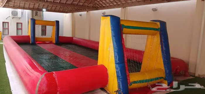 نطيطات زحليقه مائيه ملعب صابوني 4