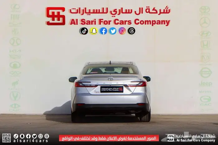 تويوتا كامري جراندي 2025 اقساط بنوك وشركات 12