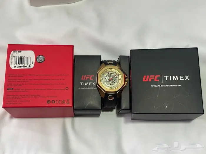 ساعة Timex UFC Pro Automatic أصلية (TW2V86500) 0