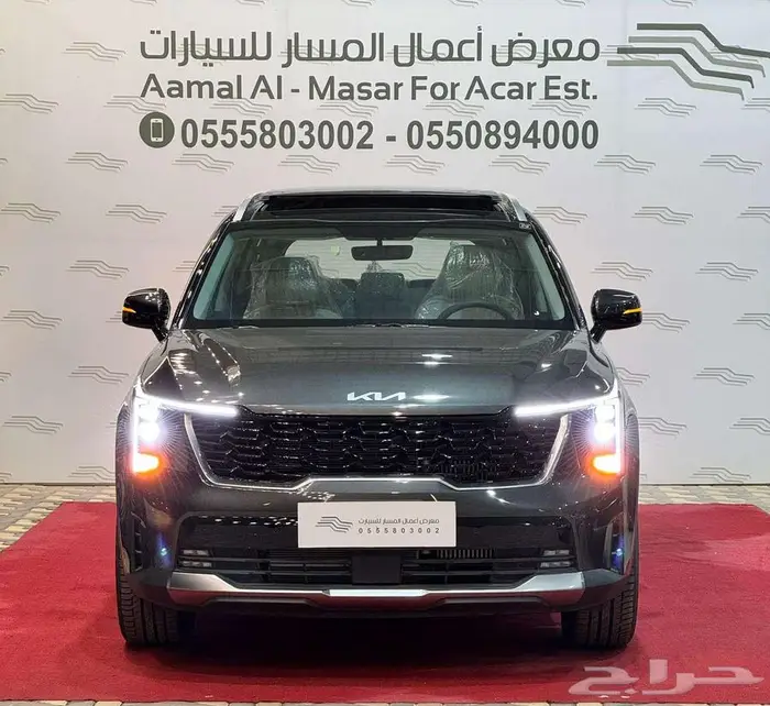 كيا سورنتو نص فل 1.6 هايبرد المطور 7راكب 2024 كاش واقساط 0