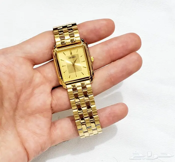 ساعة سيكو الاصلية ذهبية ضمان اليابان 2