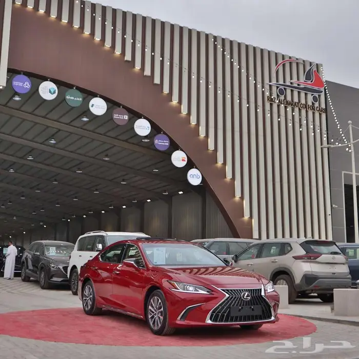 لكزس ES350 CA خليجي2024 لون احمر عرض خاص تأجير تمليك 1