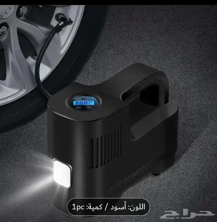 مضخة ضغط الهواء الرقمية للسيارات 0