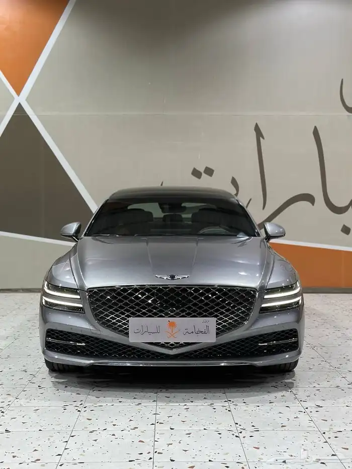جينسيس G80 بلاتينيوم 2024 . رصد الفخامة 3