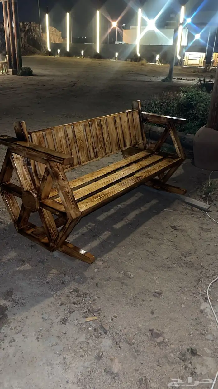 طولات وكراسي خشبيه جوده عاليه 11