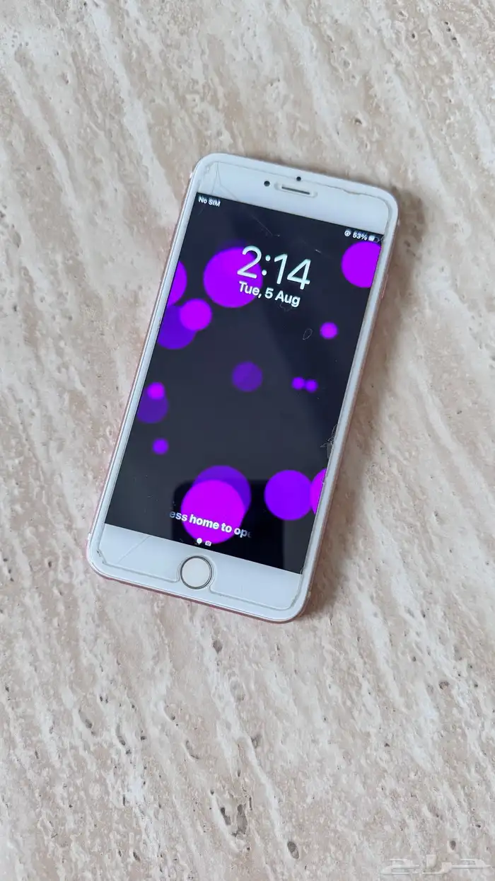 آيفون 6s بلس روز قولد للبيع بسعر مناسب 0
