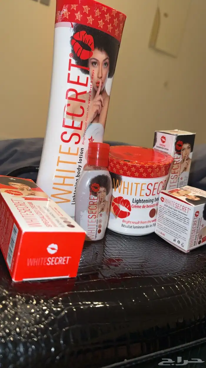 مجموعه  secret  white لتفتيح والترطيب 2