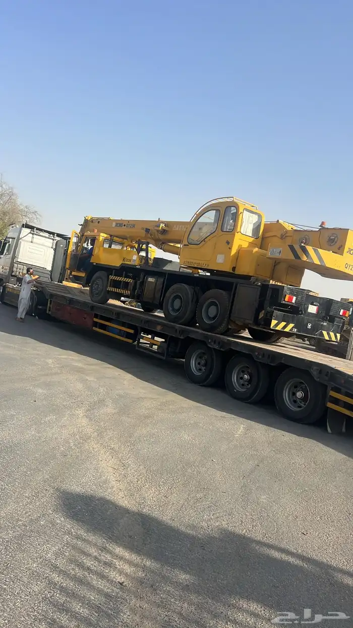 ايجار ونش كرين 25 طن تعديل تريلات رفع قرف كونتينرات و تنزيل 2