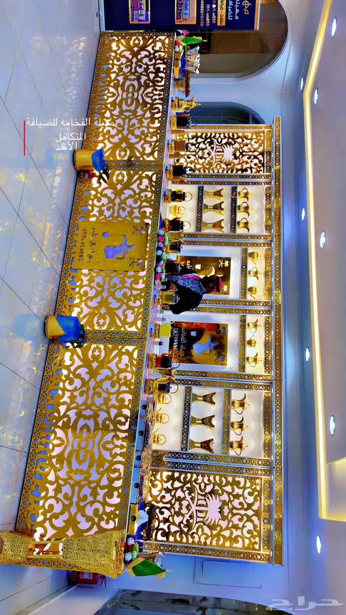 ركن ضيافة كونتر استقبال استاند 4