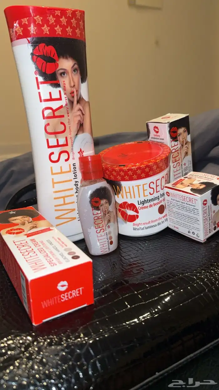 مجموعه  secret  white لتفتيح والترطيب 3