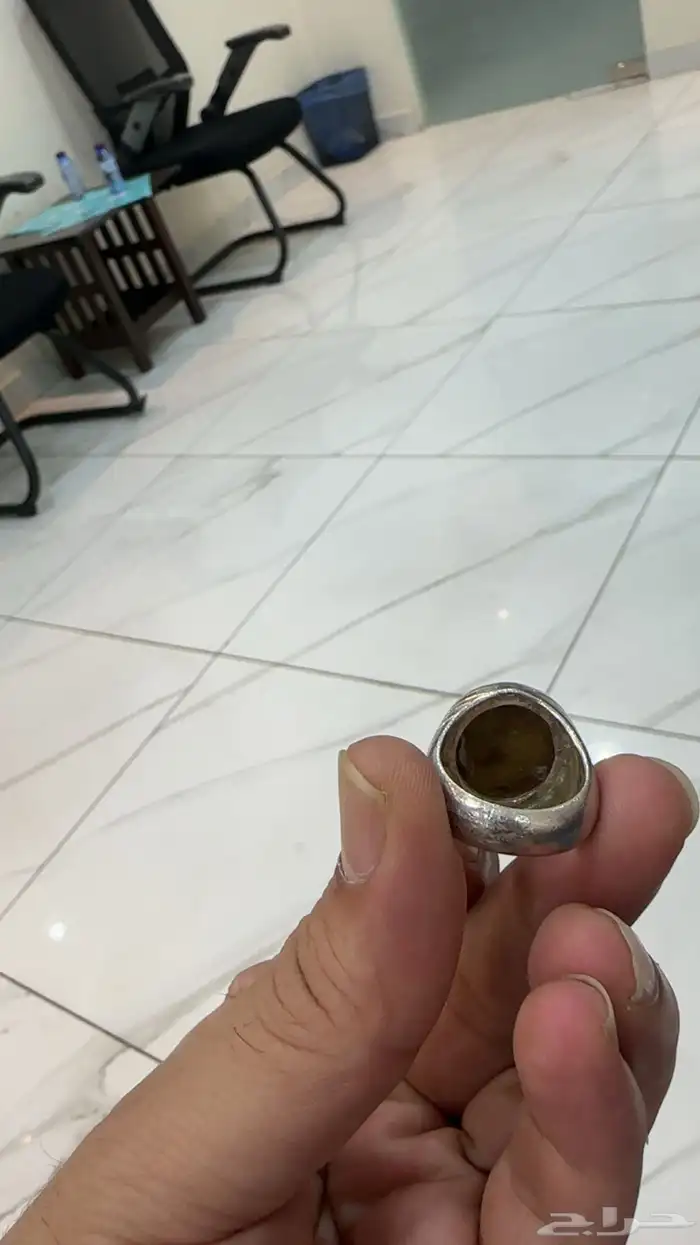 خاتم عقيق يماني قديم 2