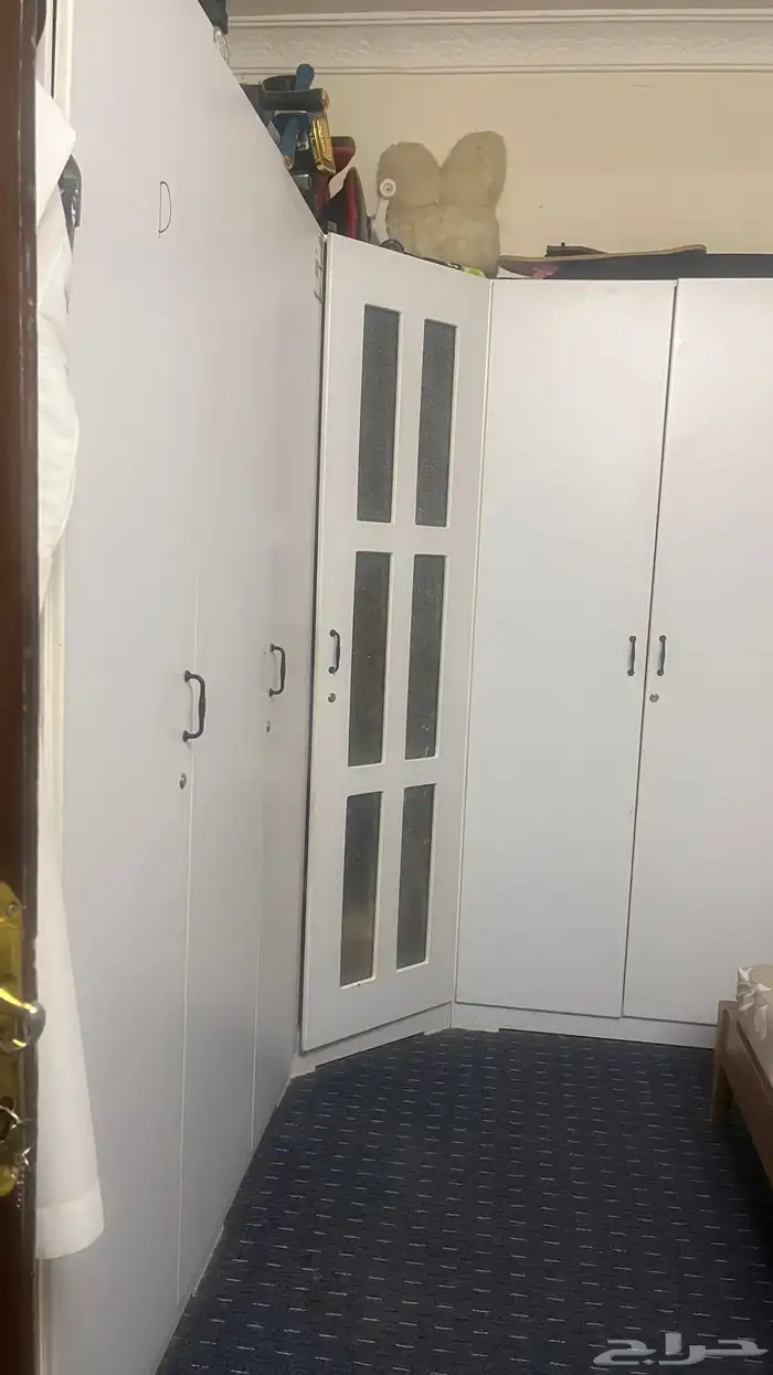 دولاب زاويه 6ابواب استخدام5سنوات 0