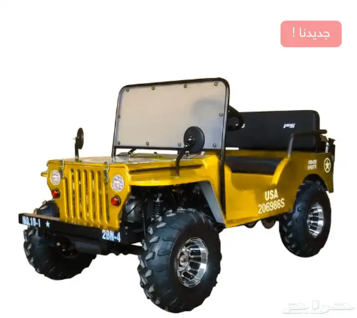 سيارة ميني جيب 4 عجلات 150CC التوصيل لجميع المناطق 3