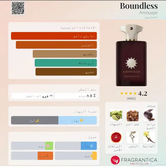 أمواج باوندلس الإصدار القديم Amouage Boundless 2