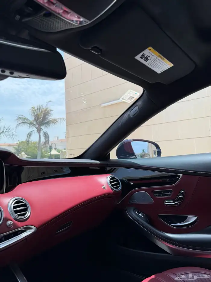 مرسيدس s63 coupe 2016 نظيفه جدا 4