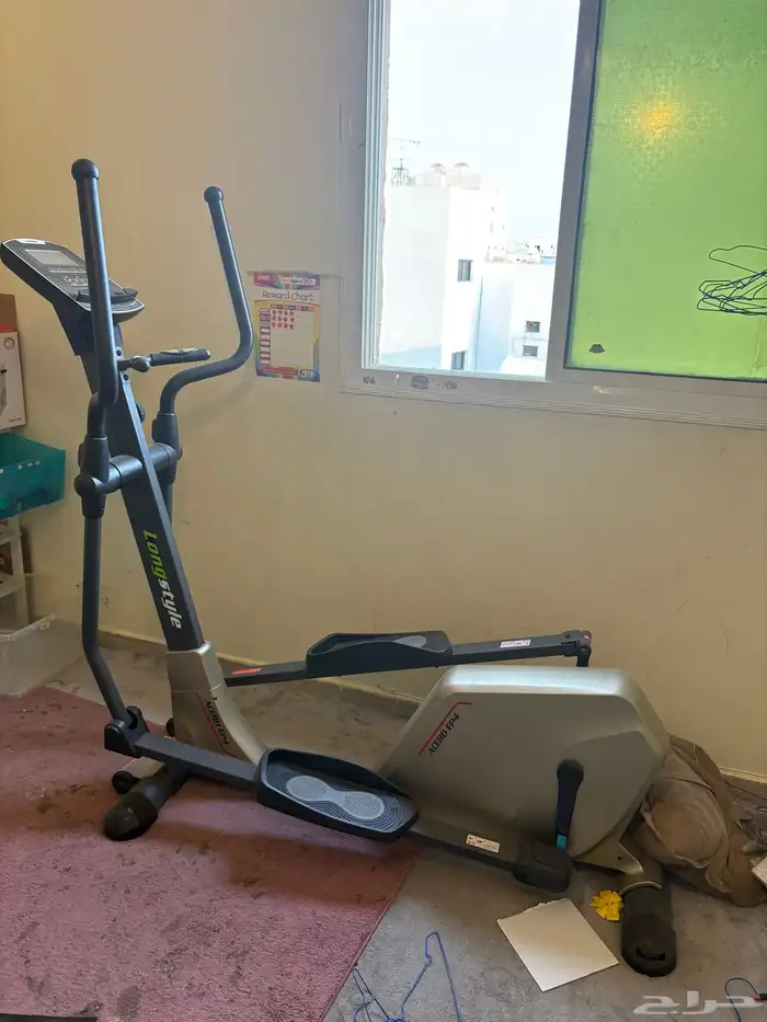 جهاز كارديو للبيع غزالة شبه جديد بكرتونه 0