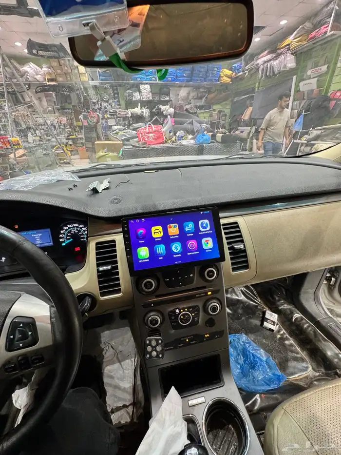 تركيب شاشه على فودر فولكس 4