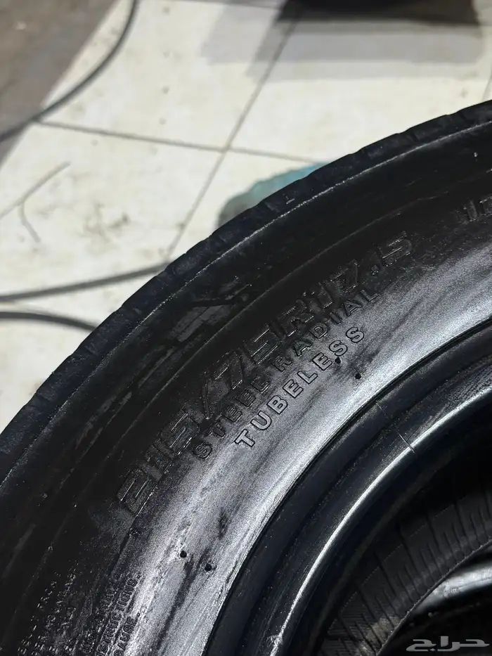 كفرات دينة دنلوب مستخدمة نضيفة جدا  ومشروطة بعد التركيب 3