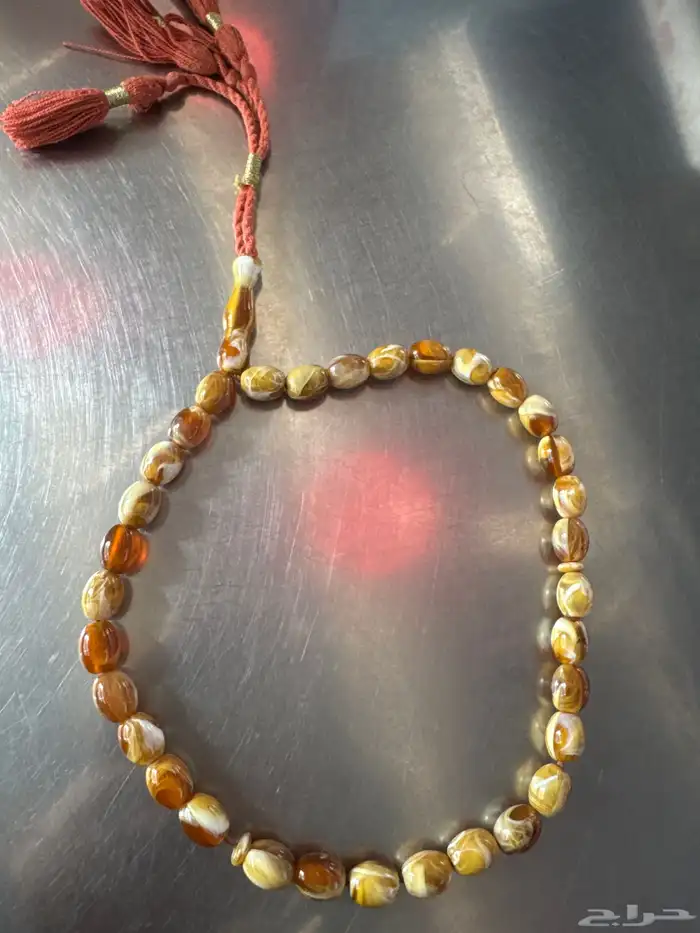 مسبحه نادره سبحه كهرمان 0