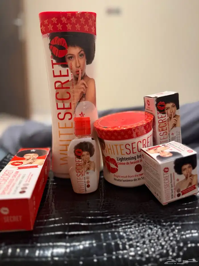 مجموعه  secret  white لتفتيح والترطيب 0