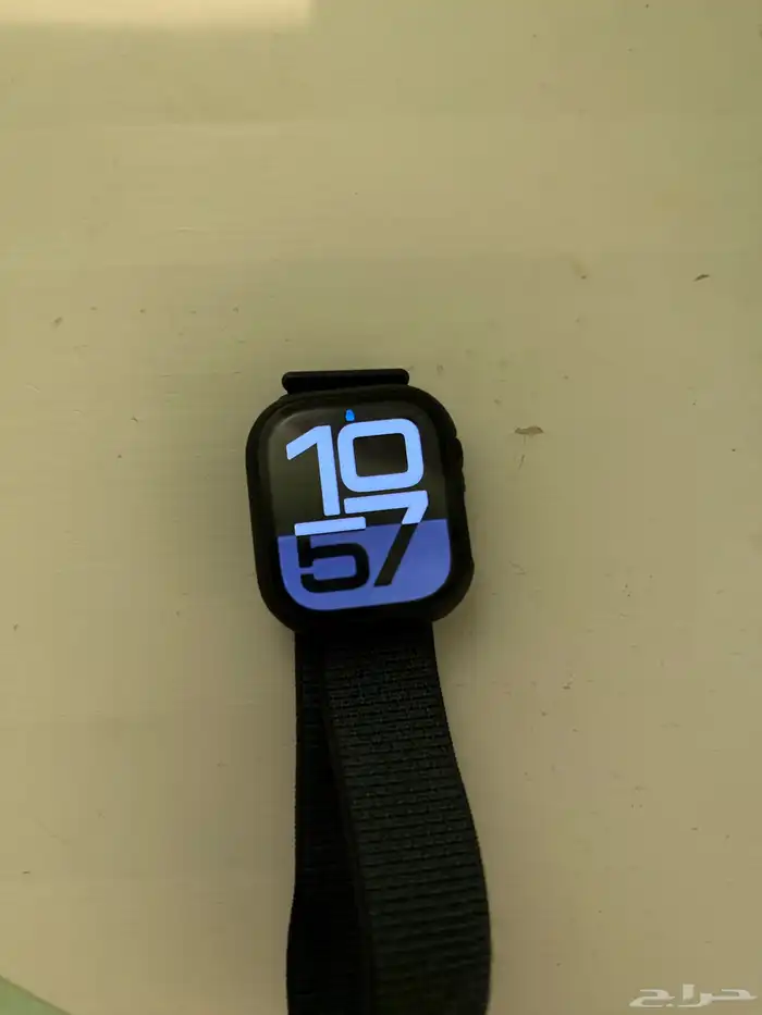 ساعة ابل واتش سيريس 10 46m مع سوار رياضي GPS 1