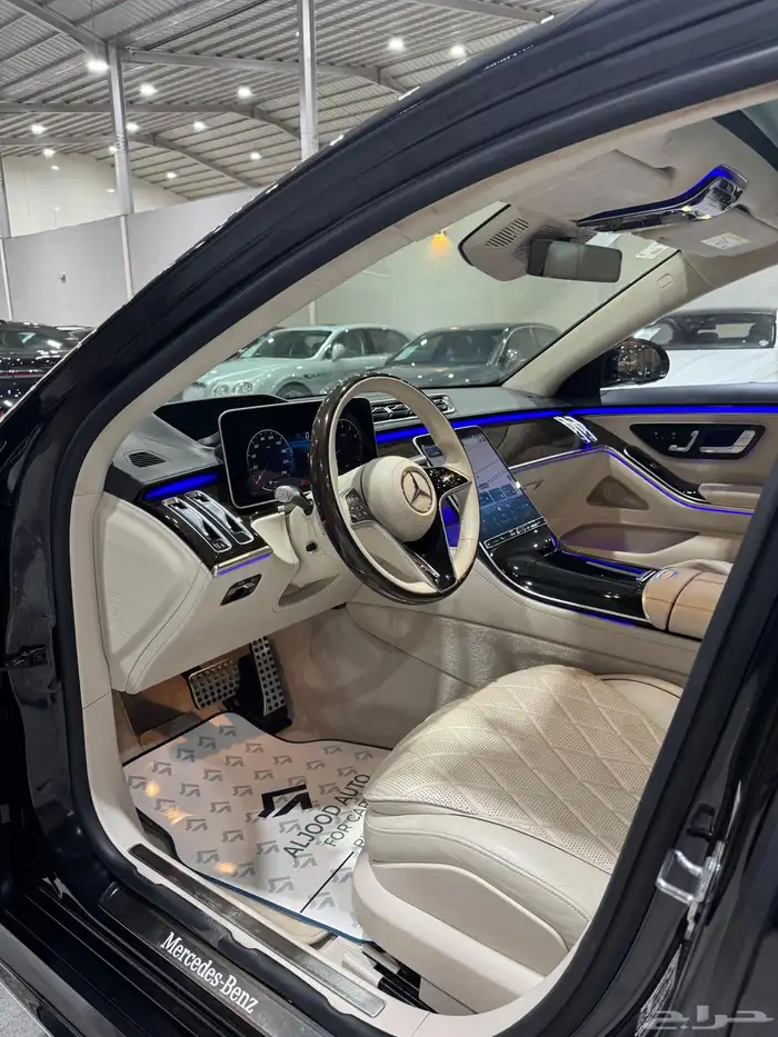 مرسيدس S500 موديل 2021 فل كامل مستعمل . 13