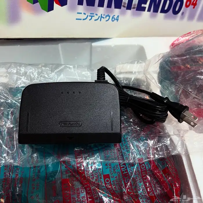 جهاز N64 جديد لون مرغوب ازرق شفاف 7