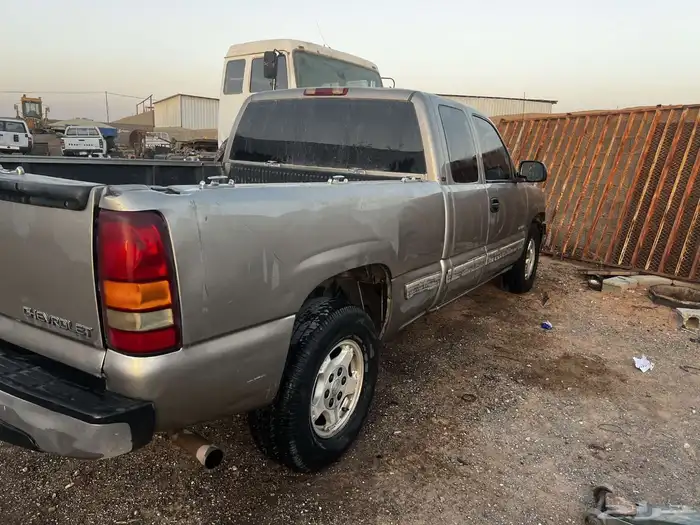 سلفرادو موديل 2000 مسقط تشليح 3