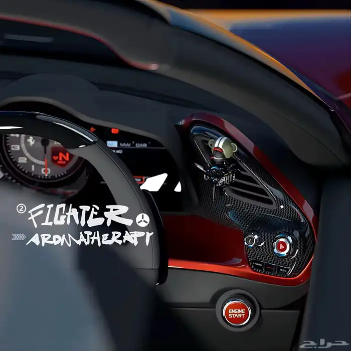 مجسم و معطر سيارة بشكل جميل 2