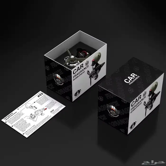 مجسم و معطر سيارة بشكل جميل 7