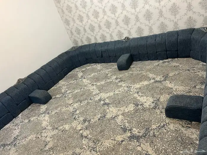 جلسه عربي كنب ارضي مجلس مع فرشه موكيت 2