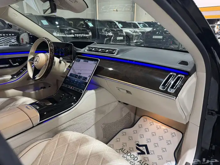 مرسيدس S500 موديل 2021 فل كامل مستعمل . 12