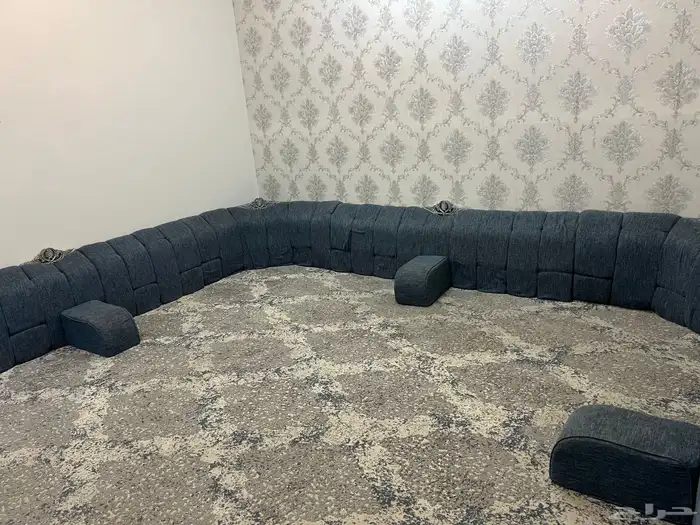 جلسه عربي كنب ارضي مجلس مع فرشه موكيت 5