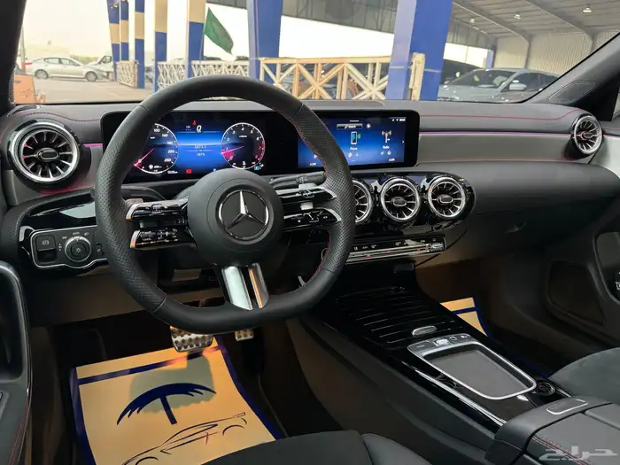 مرسيدس CLA200 2025 على الضمان عداد 5 الاف 13