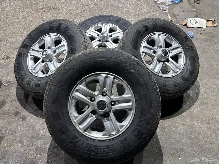 جنوط جيب 2004مع كفرات صيني 275.70.16 ت23 0