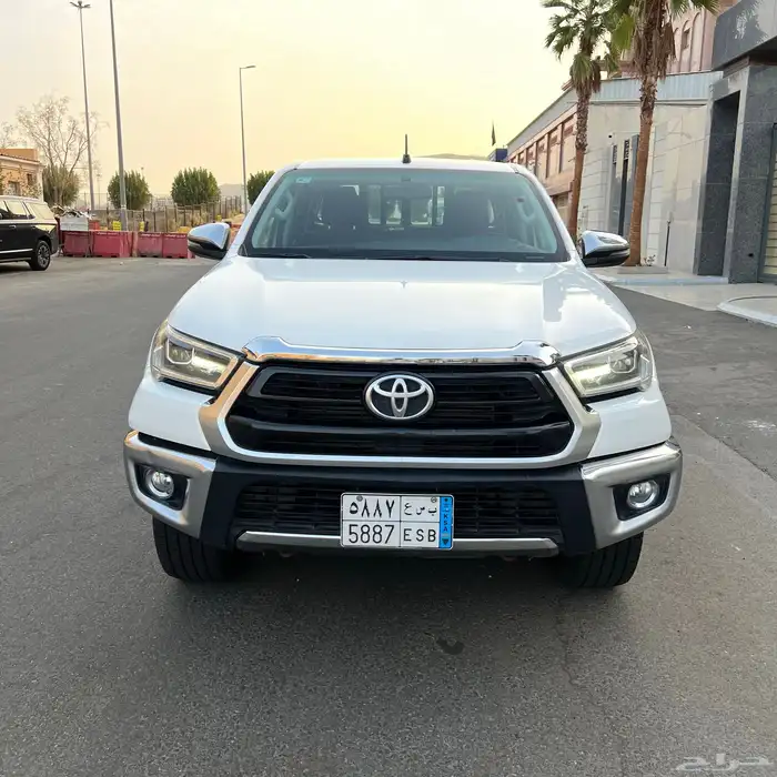 هايلوكس 2021 ديزل بحالة الوكالة . 19