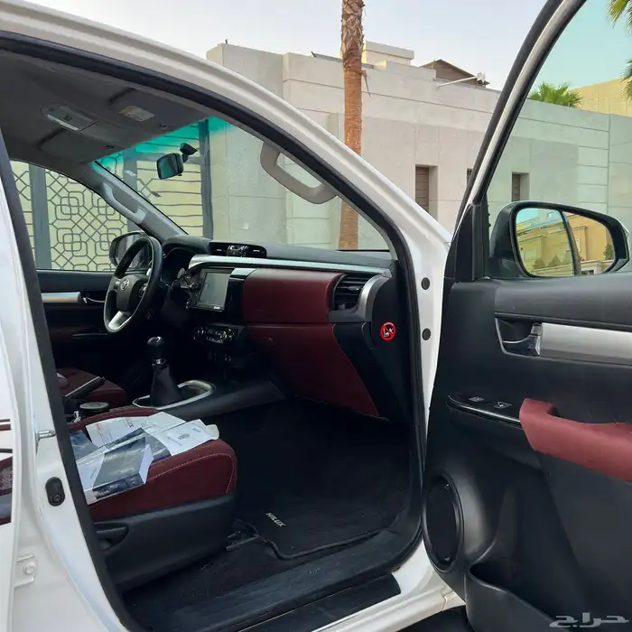 هايلوكس 2021 ديزل بحالة الوكالة . 29