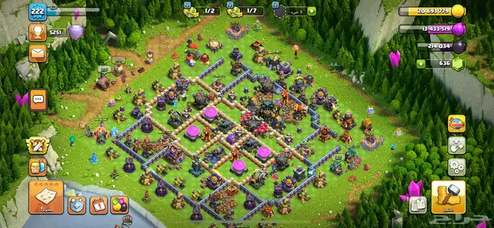 حساب كلاش اوف كلانس للبيع 0