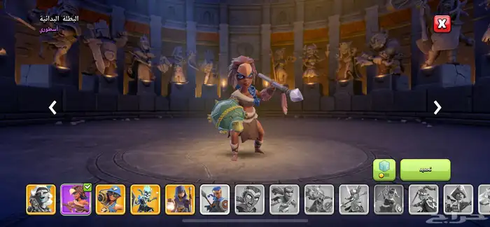 حساب كلاش اوف كلانس للبيع 10