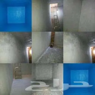 عزل خزان ارضي وعلوى كشف وإصلاح التسربات المياه 7