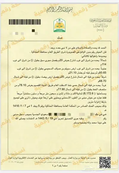 حوش مستوع تجاري لإيجار المخطط الأول الصويدرة على شارع 100م index
