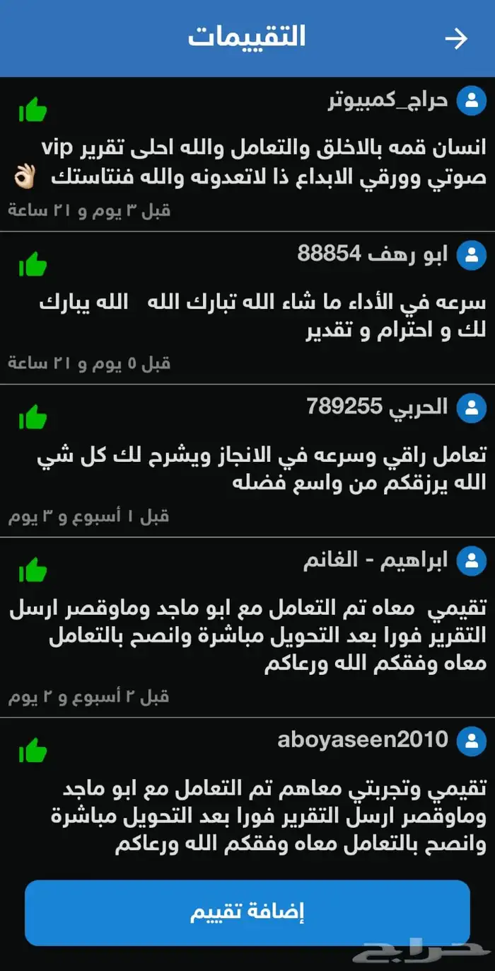 تقرير موجز فوري وسريع يوجد اكثر من 45 تقييم 7