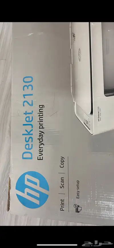 طابعه HP للبيع نظيغه استخدام مرتين 1